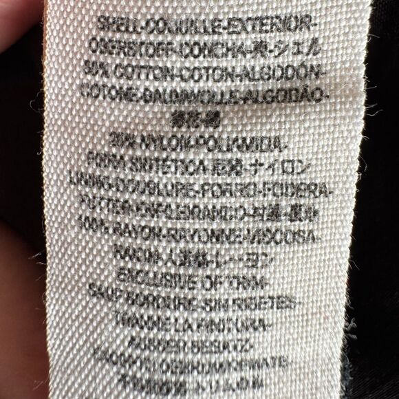 Free People Printed Daisy Waist Dress Black Combo Sz 4 Lace Floral Sleeveless - Picture 6 of 6